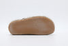 SWAYING Fall/Winter 2025 Collection: Cashmere-trimmed leather flat shoes SW-SW25AW4P06C2S36-TUO (Camel)